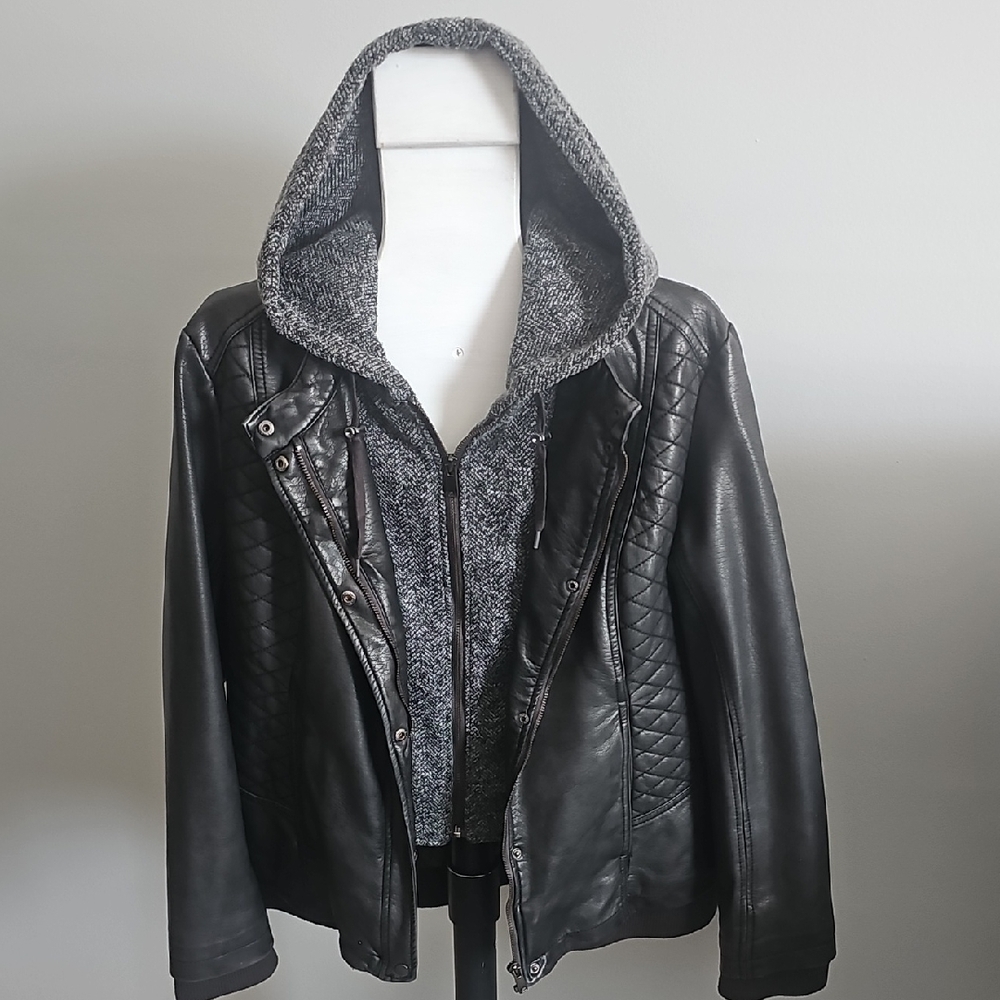 Mo-Ka Santa Fe Apparal Women's Faux Leathet Moto Jacket